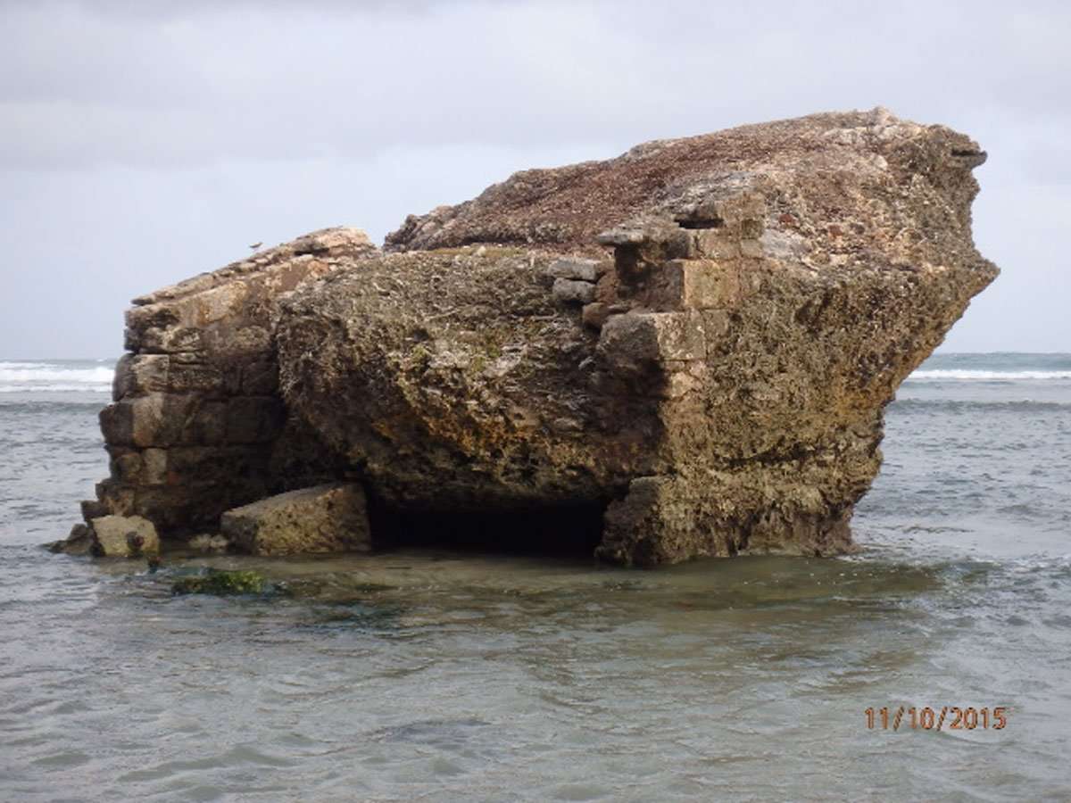 Quamins Rock & fish pool - Bath Barbados