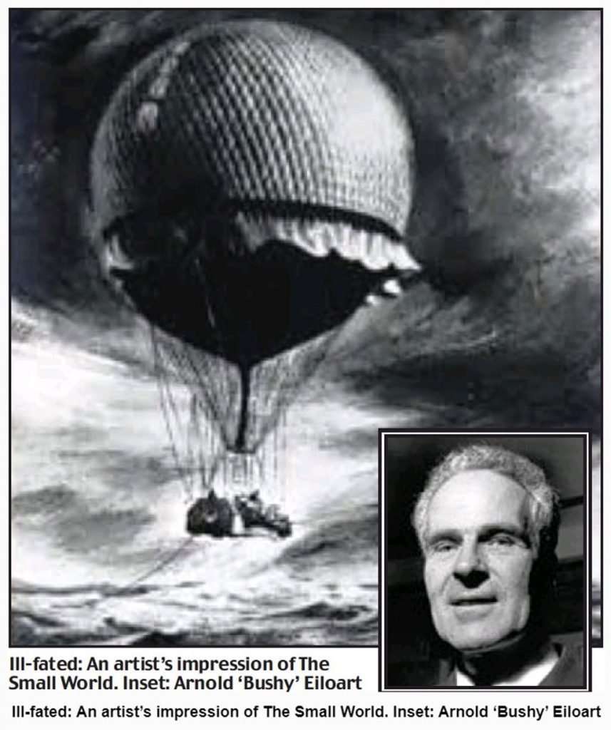 The Small World HISC, G-APOB Illustration from the Daily Mail