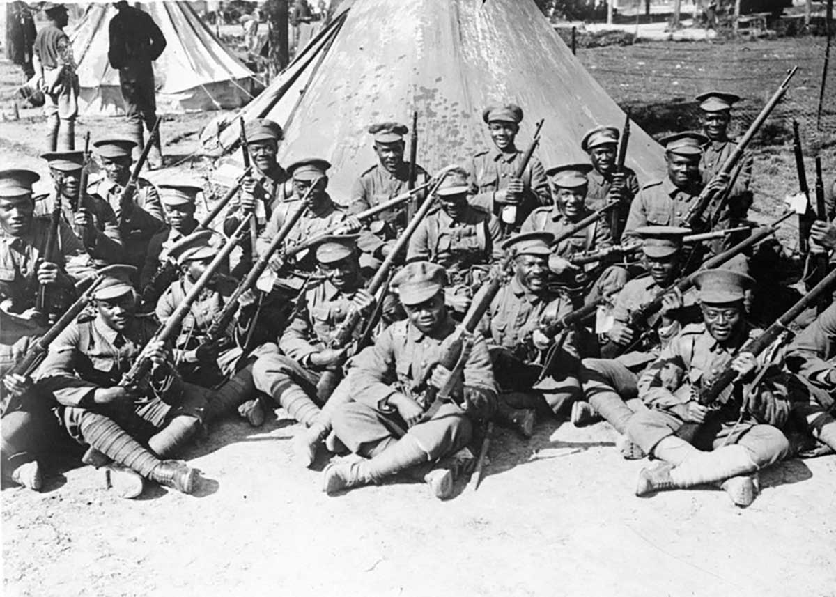 George Blackman BWIR – There were no parades for us