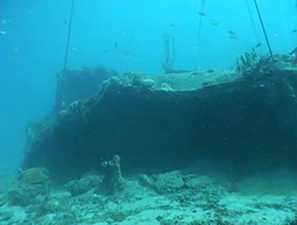 Moving the riveted steel bulkhead from the Cornwallis