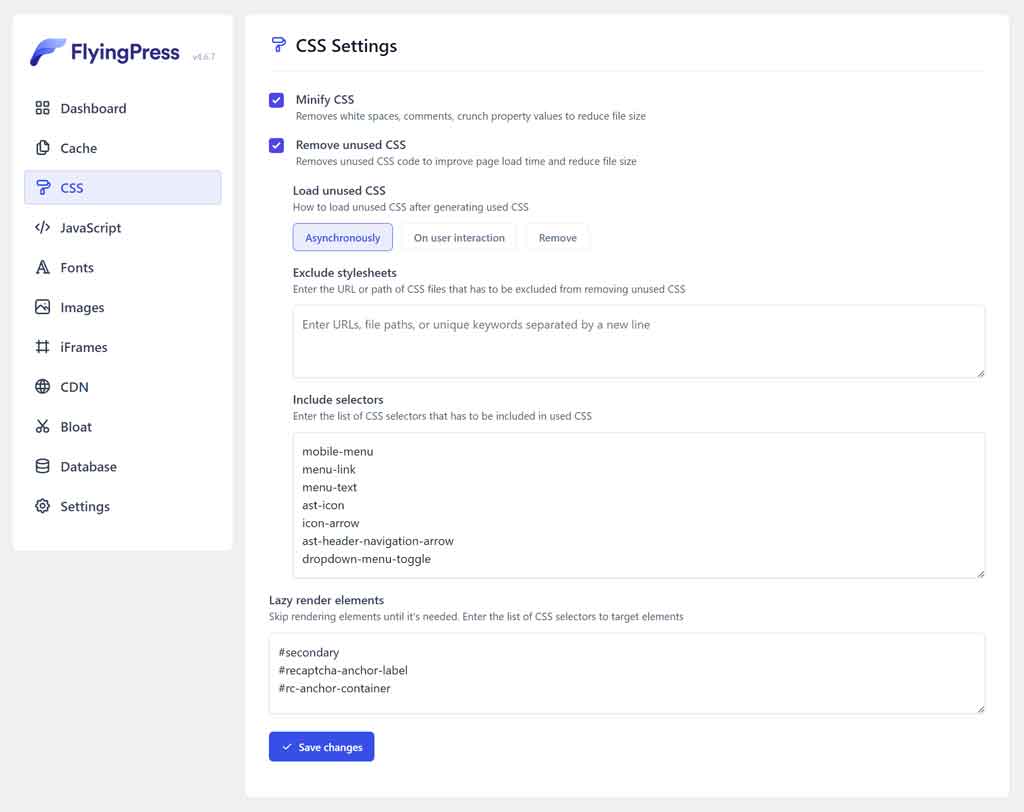 BajanThings - Increasing mobile PageSpeed results