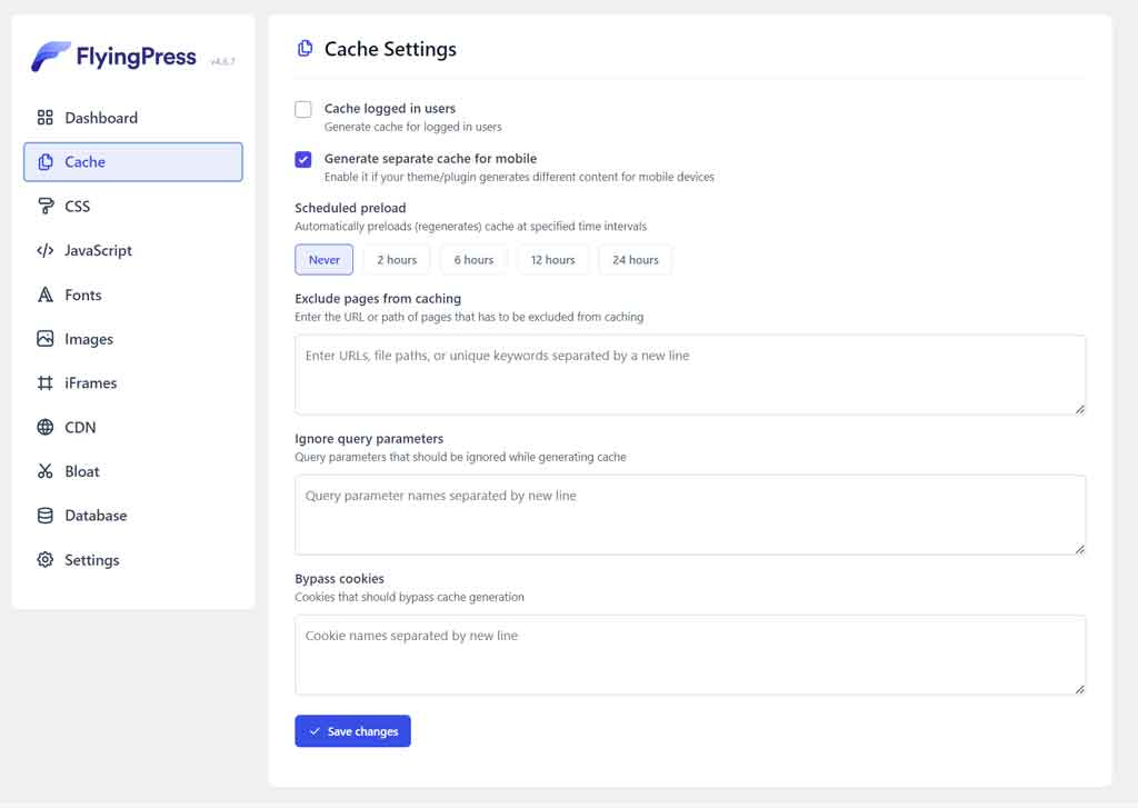 BajanThings - Increasing mobile PageSpeed results