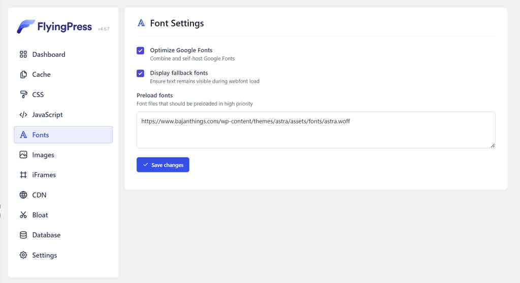 BajanThings - Increasing mobile PageSpeed results