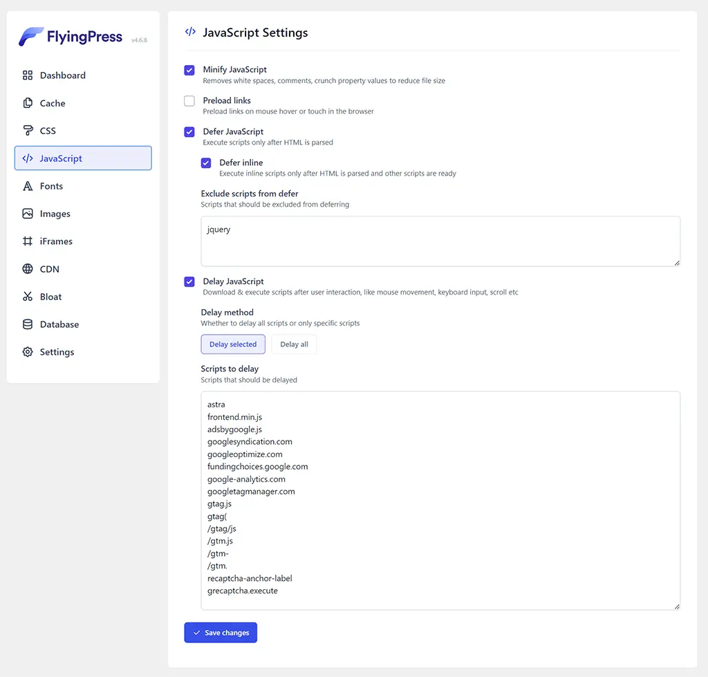 BajanThings - Increasing mobile PageSpeed results