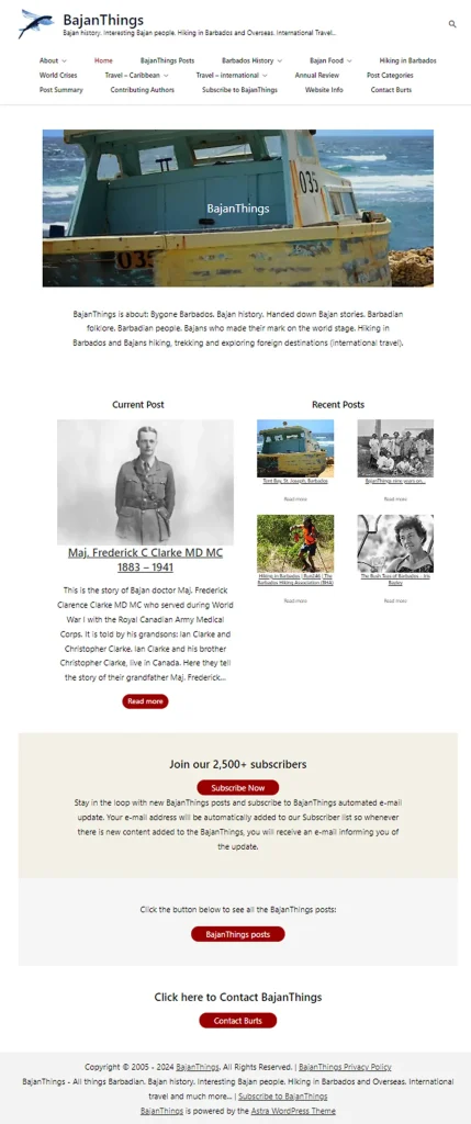 BajanThings - block theme conversion