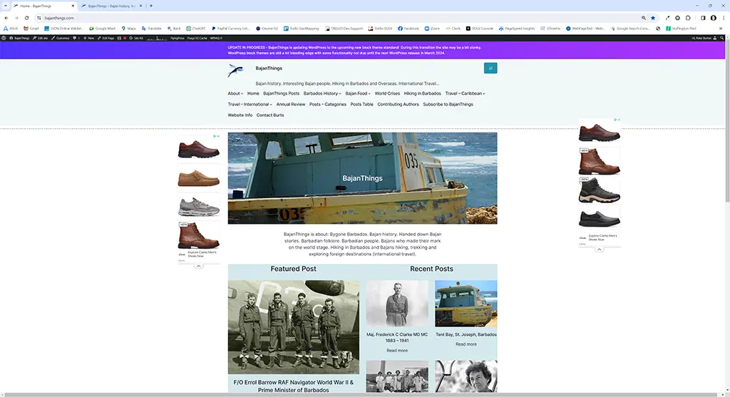 BajanThings - block theme conversion
