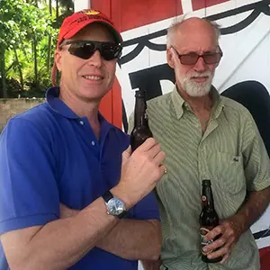 BajanThings crew - Peter Burton & William Burton