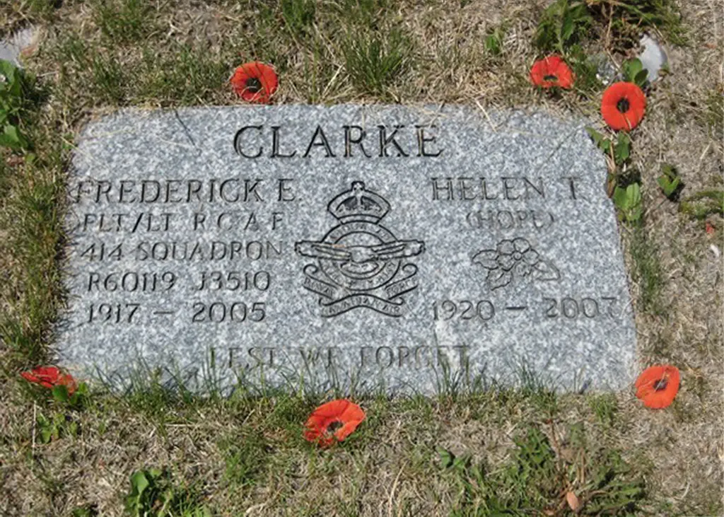 F/L Fred Clarke RCAF