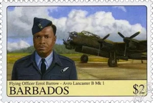 Errol Barrow Navigator RAF - Barbados stamp 2008