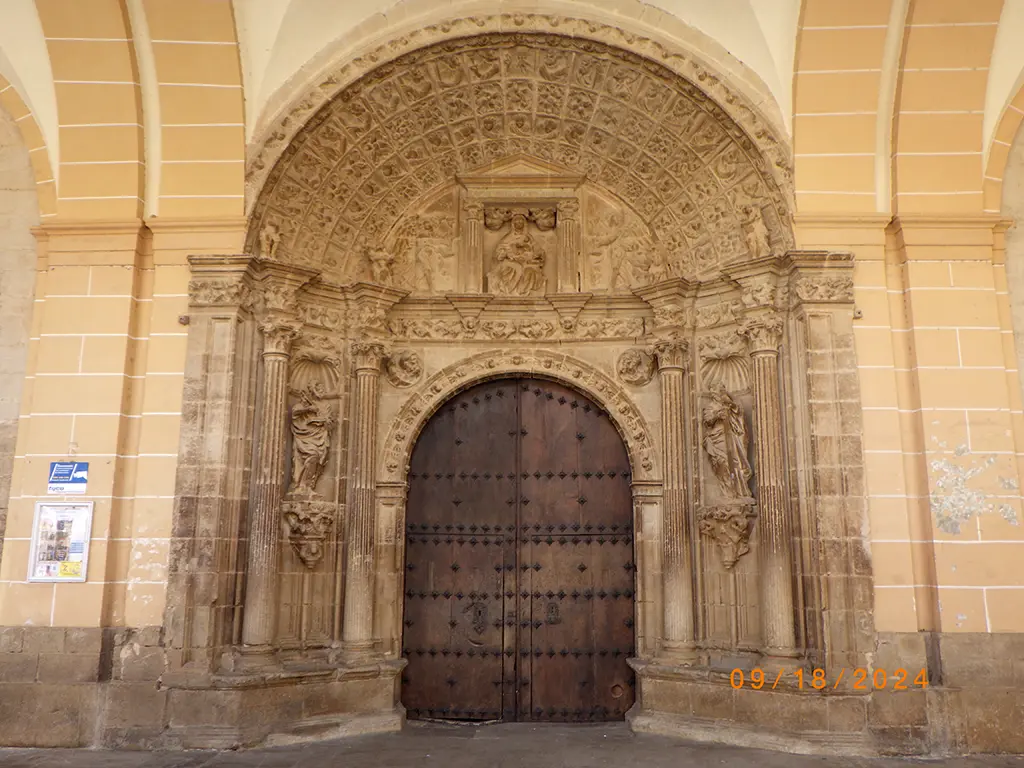 William walking the Camino de Santiago Frances
