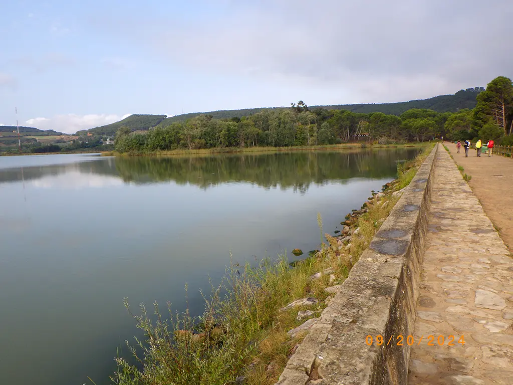 William walking the Camino de Santiago Frances
