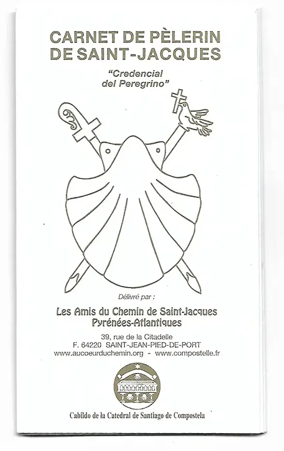 William walking the Camino de Santiago Frances