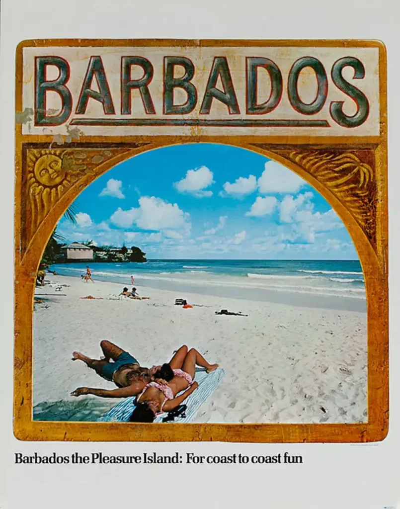 1980s Barbados Travel ad