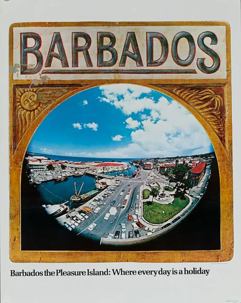 1980s Barbados Travel ad
