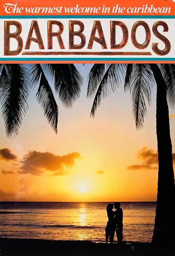 1980s Barbados Travel ad