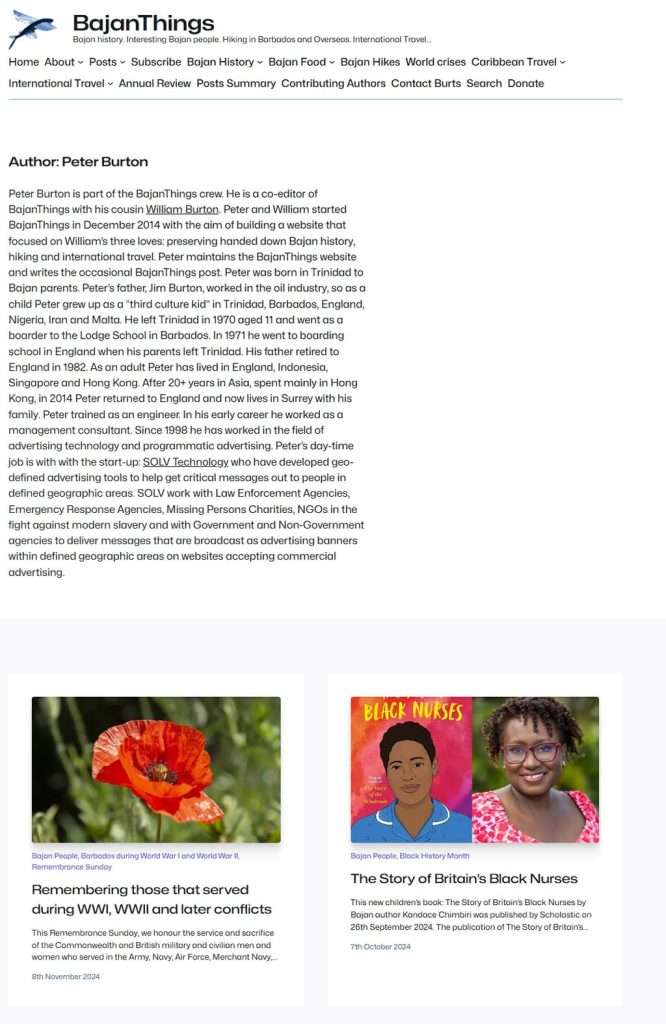 User Profile Bibliography info