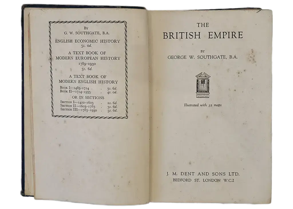 The British West Indies in 1936
