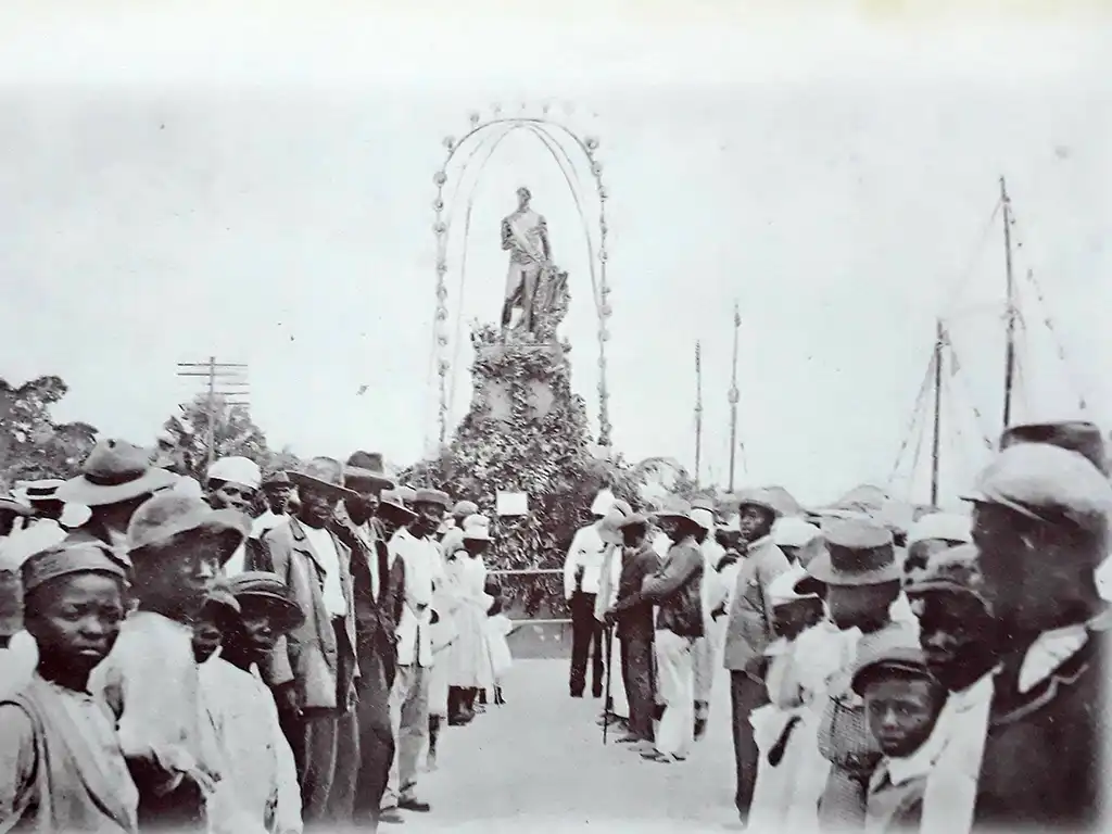 1905 Barbados' Centenary celebration of Lord Nelson's victory at Battle of Trafalgar