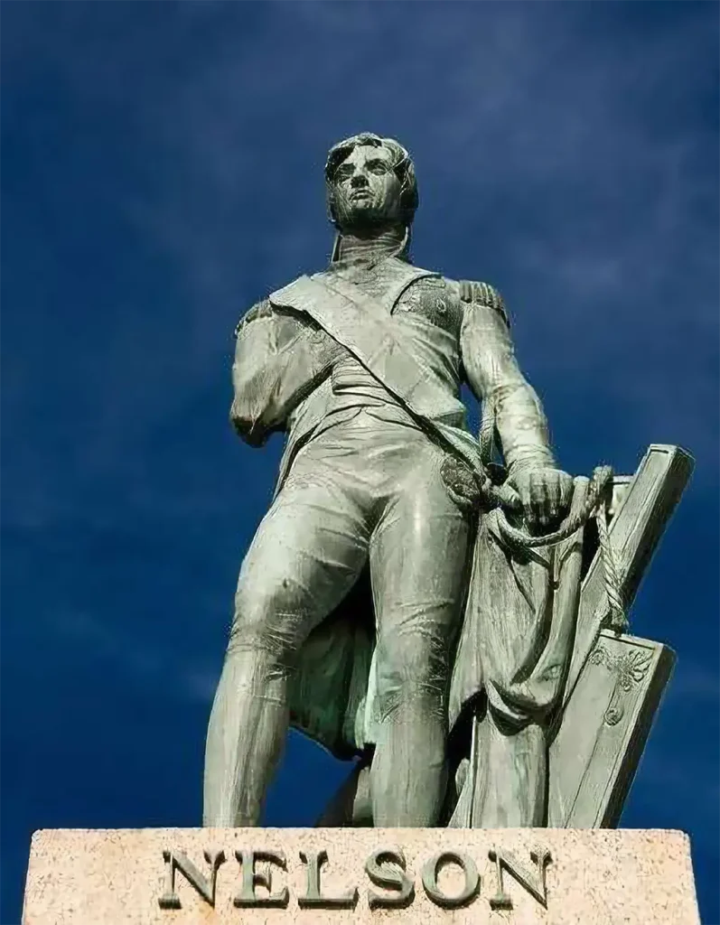 Nelson statue Bridgetown Barbados