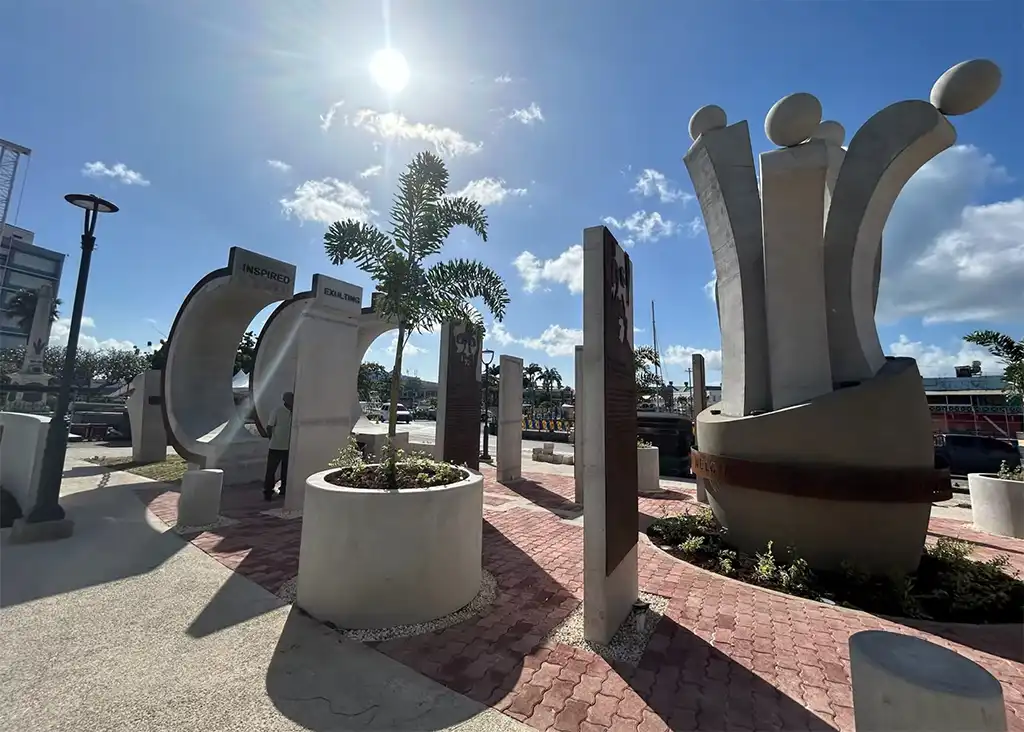 The Barbados National Heroes Square Monument by Holder-Jones