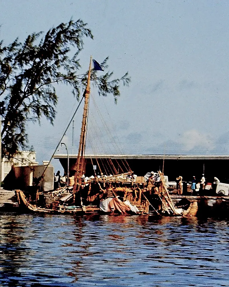 Ra II photo sent to us by Jim Webster