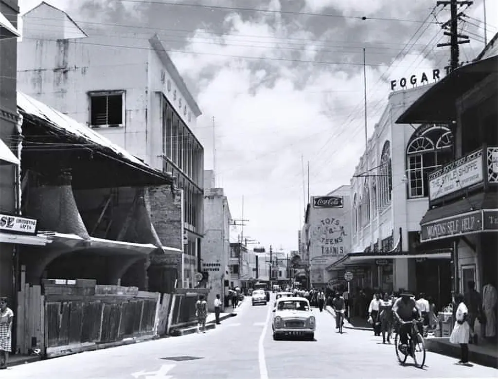 The Women's Self-Help store at the top of Broad St in Bridgetown Barbados