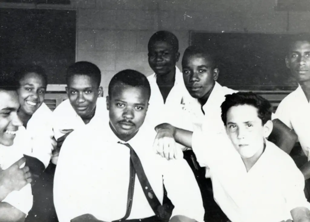 Student at Barbados Academy in 1966