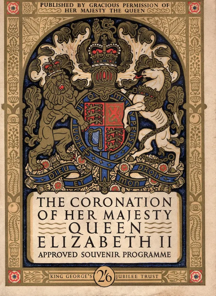 The Coronation of QEII programme - 2 June 1953