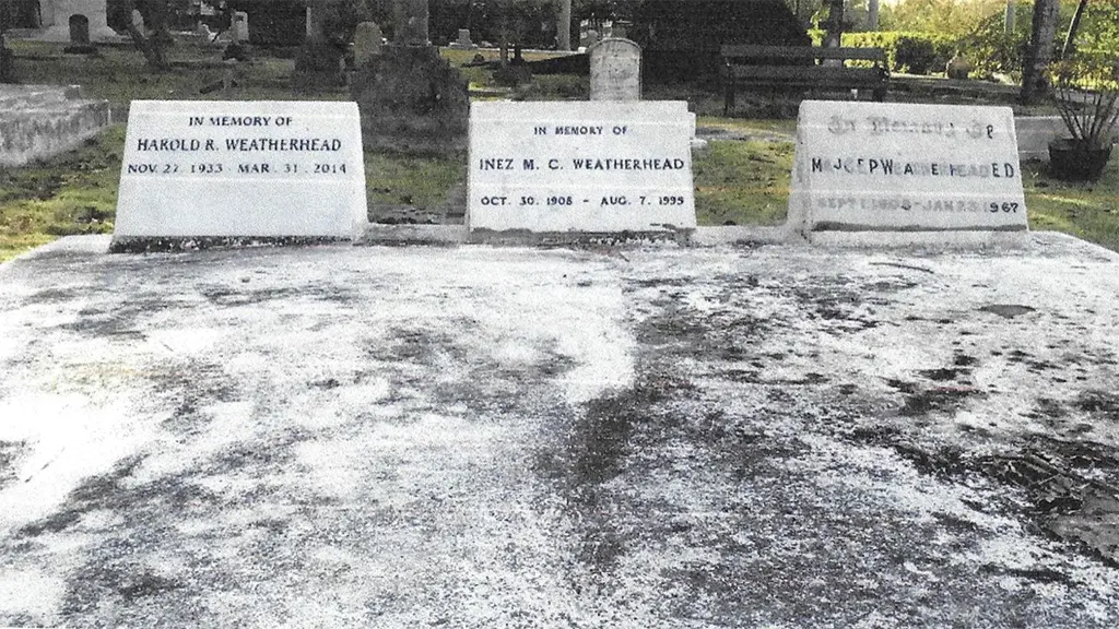 Barbados Military Cemetery - Grave of Maj. Cyril Weatherhead